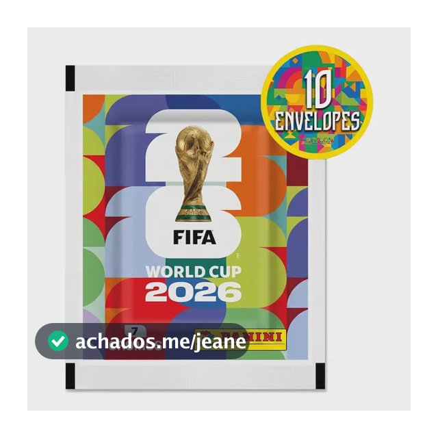 Kit 70 Figurinhas Do Álbum Copa Do Mundo 2026 Pronta Entrega