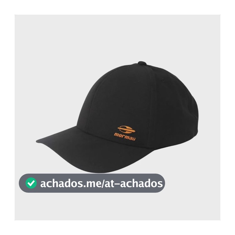 Boné Tour Mormaii Beach Tennis Series Unissex Praia Branco Preto Laranja Un