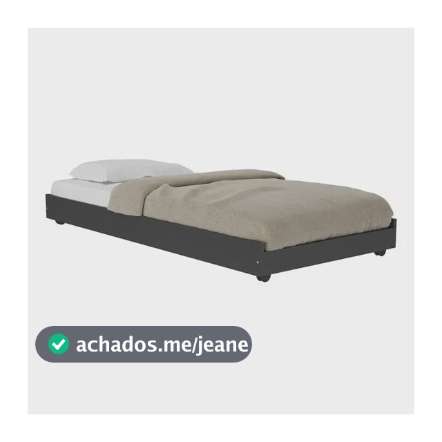 Cama Auxiliar Solteiro P/colchão 78cm Multimóveis Cr35091