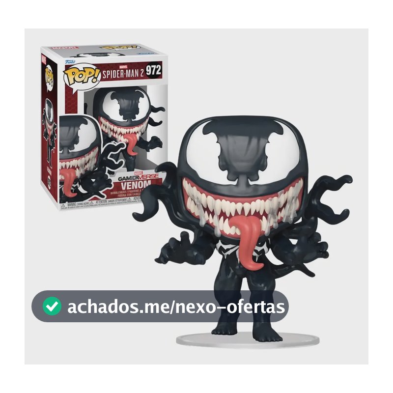 Pop! Funko Venom #972 | Marvel | Spider Man | Homem Aranha 2