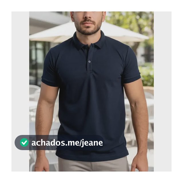 Camiseta Polo Lisa Masculina Piquet Diversas Cores Verão
