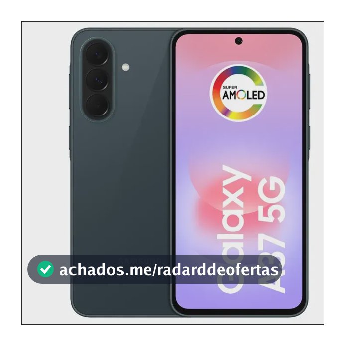 Celular Samsung Galaxy A37 5g 256gb, 8gb Ram, Câmera 50mp Verde-escuro