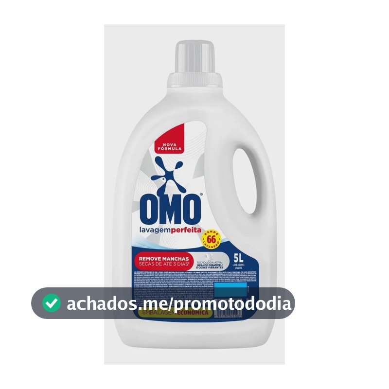 Sabão Líquido Omo Lavagem Perfeita 5l