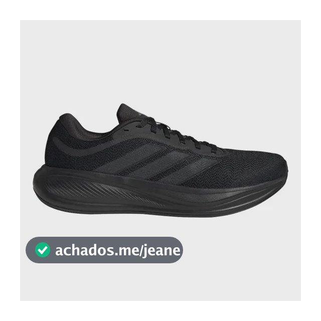 Tênis Response Runner 2 adidas Preto / Core Black / Core Black / Grey Five 39 Br