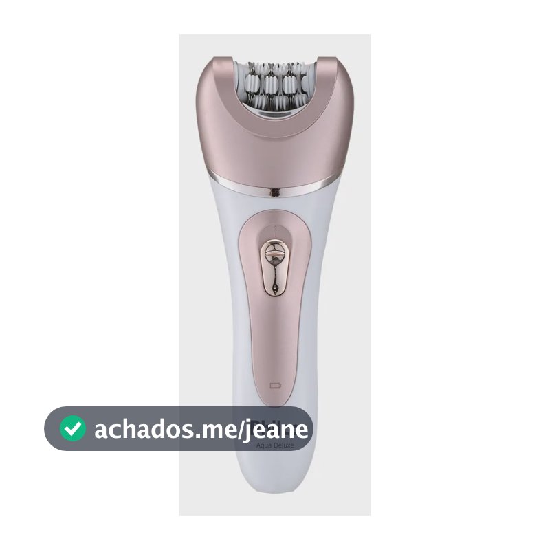 Depilador Philco Aqua Deluxe Pdp01r Branco E Rosa 110v/220v Rosa-pálido