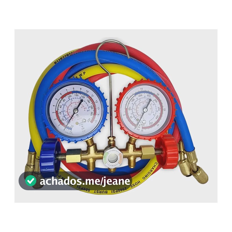 Manifold Ar Condicionado E Refrigeração R12/r22/r404a/r134a