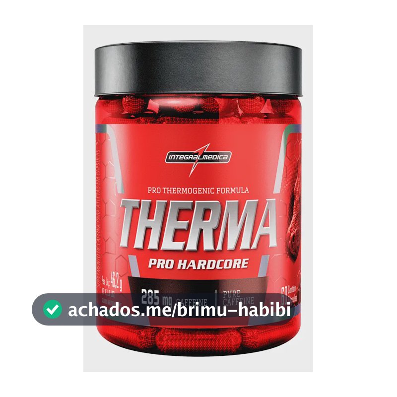 Suplemento Therma Pro Hardcore 60 Cápsulas Integralmédica Neutro