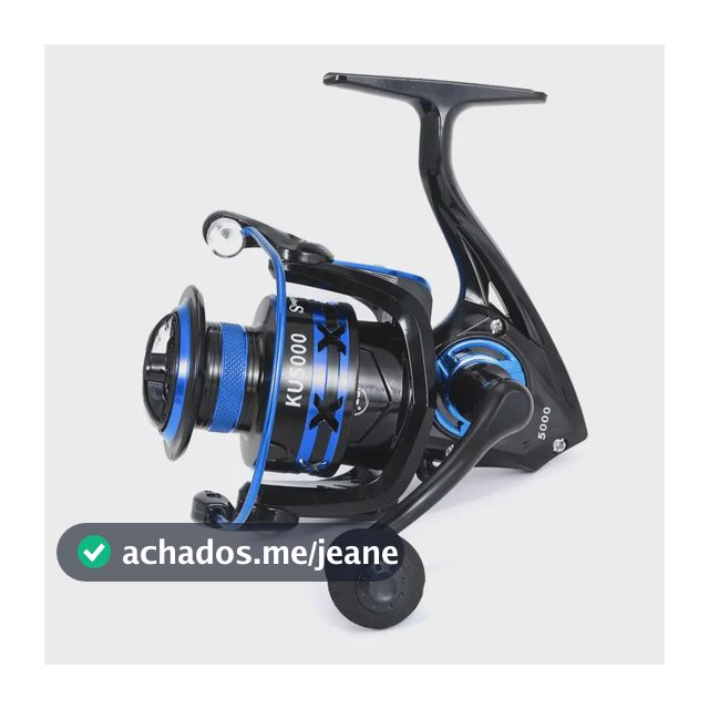 Molinete Pesca Sougayilang Azul 5000 Drag 10kg Alumínio Leve Compacto