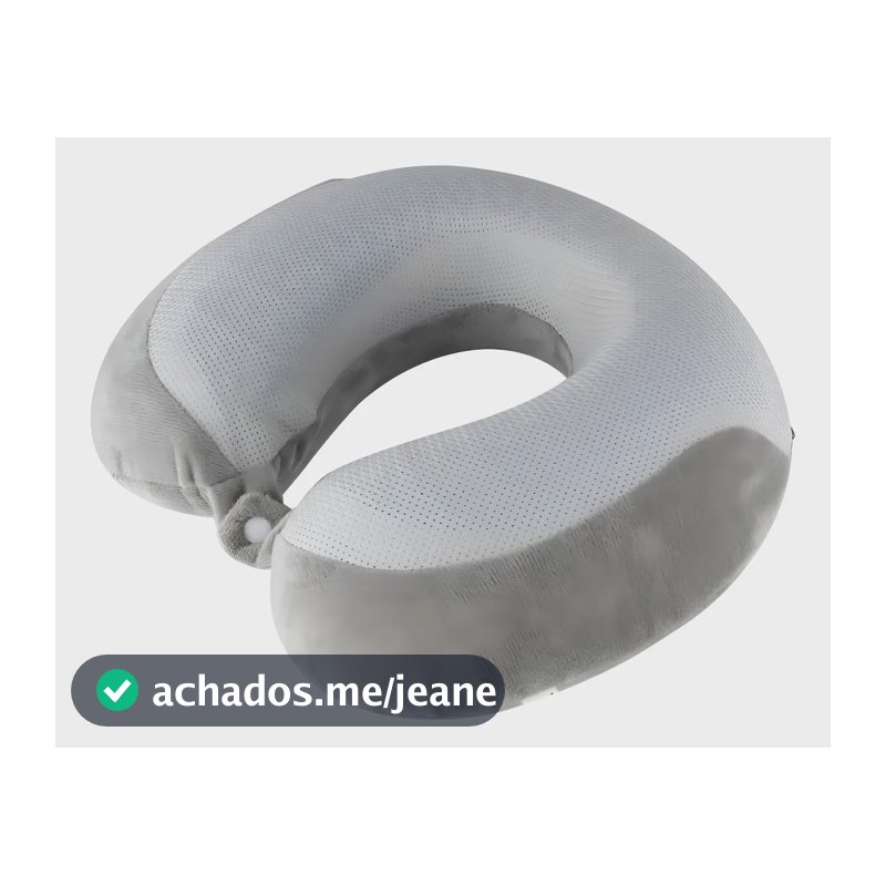 Dr. Coluna RM-AO1344A Almofada Travesseiro Pescoco Viagem Nasa Gel Relax Dr Coluna
