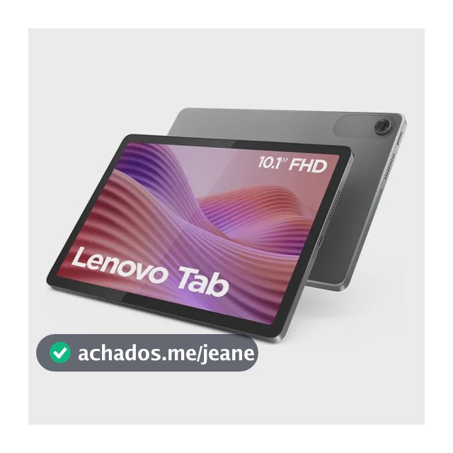 Tablet Lenovo Tab 10.1¨ Wifi 5 64gb 4gb De Ram Android 14 Cinza