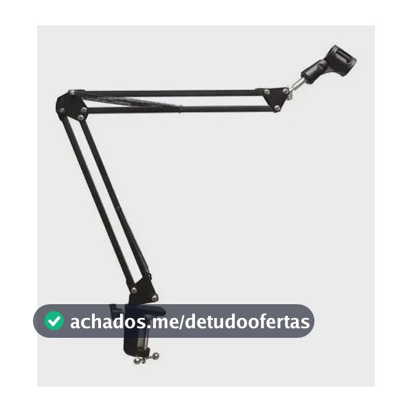 Suporte De Mesa Articulado Para Microfone Estúdio Podcast