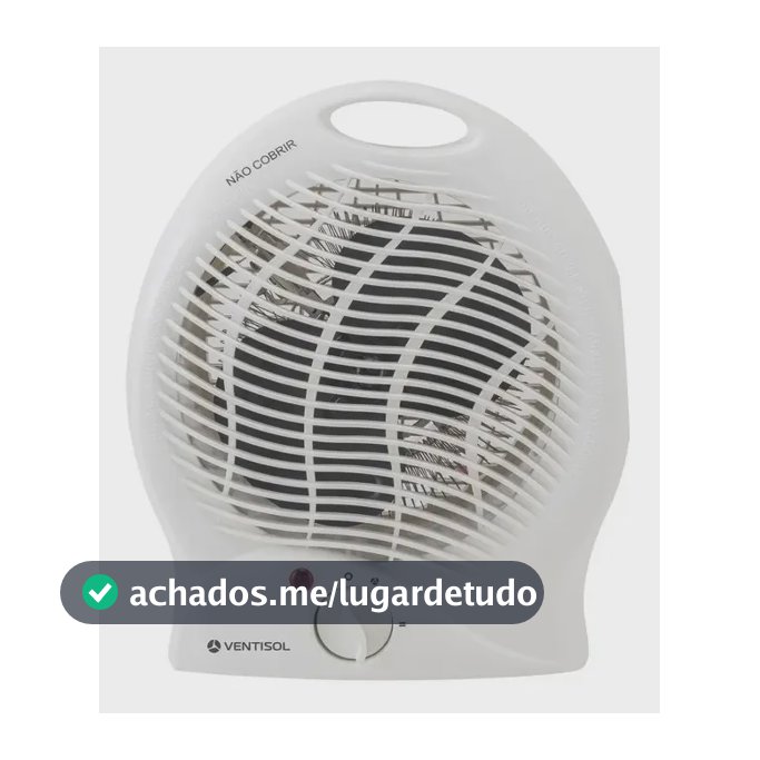 Aquecedor Doméstico Ventisol A1-02 Branco 2000W