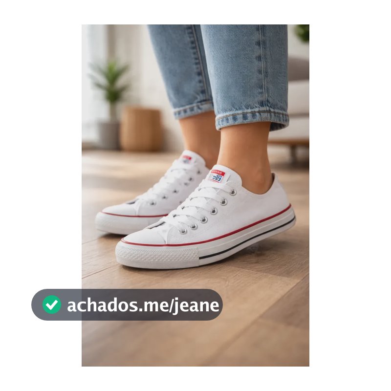 Tênis Converse Chuck Taylor All Star Unissex Casual Original Branco/vermelho 37