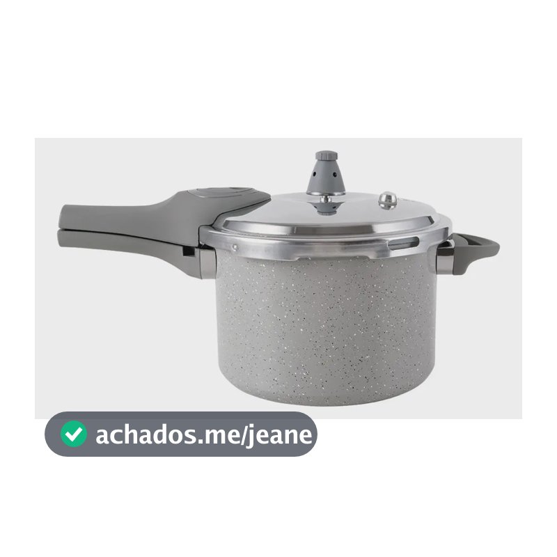 Panela Pressão Brinox 4,2l Antiader. Ceramic Life c/ Indução