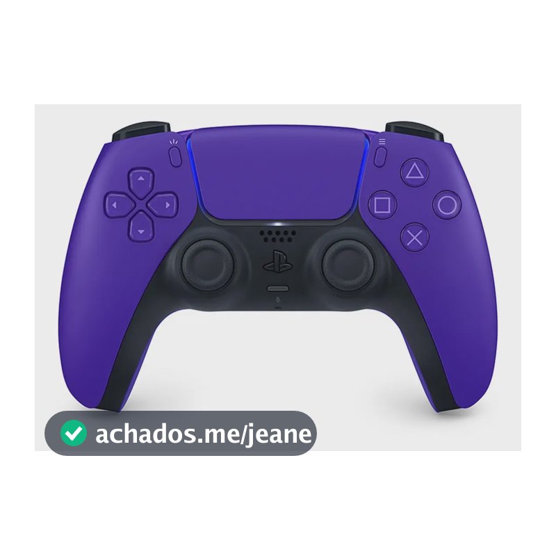 Controle Dualsense Sem Fio Ps5 Galactic Purple Sony Galactic Purple