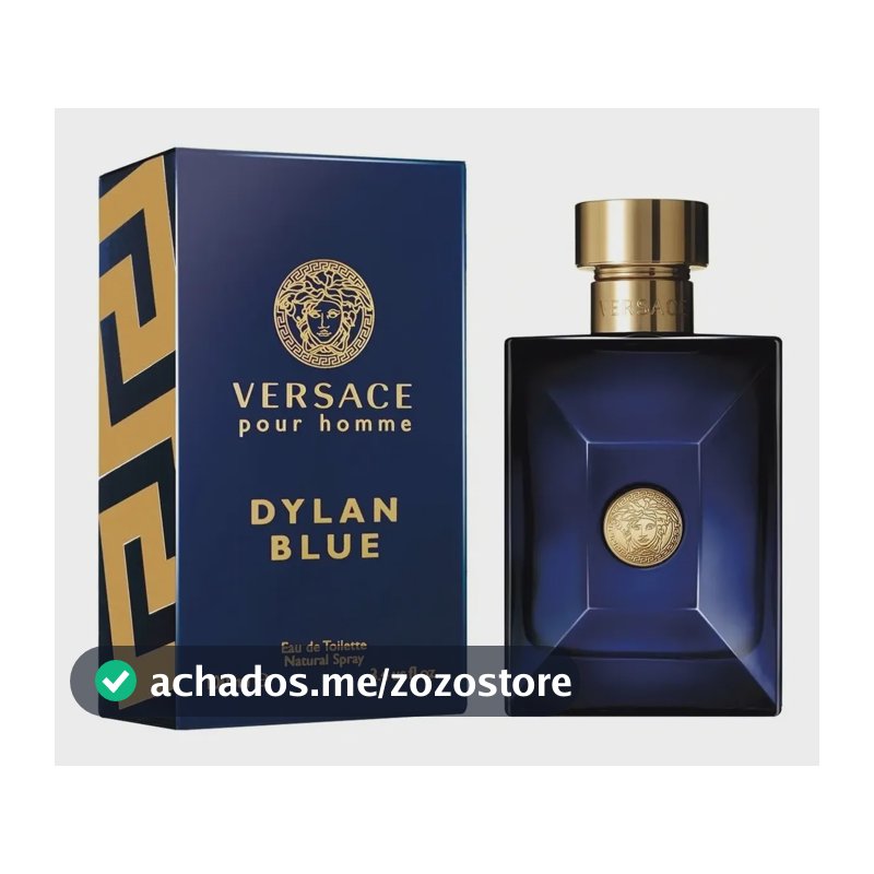 Versace Dylan Blue Pour Homme Edt - Perfume Masculino 100ml
