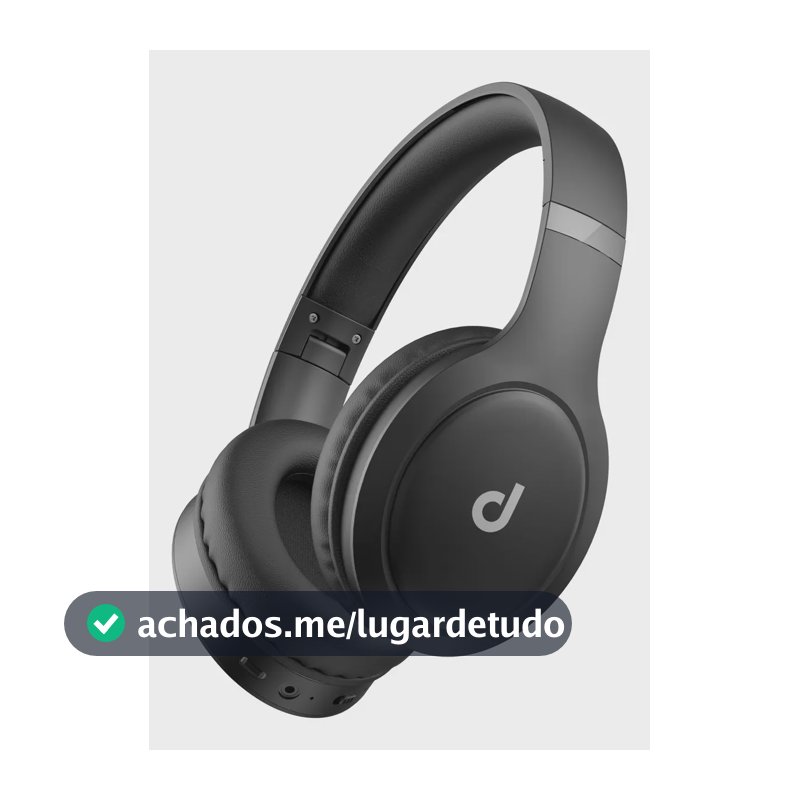 Fone De Ouvido Headphone Dapon H02D Bluetooth 5.1 Over-ear 22h Preto