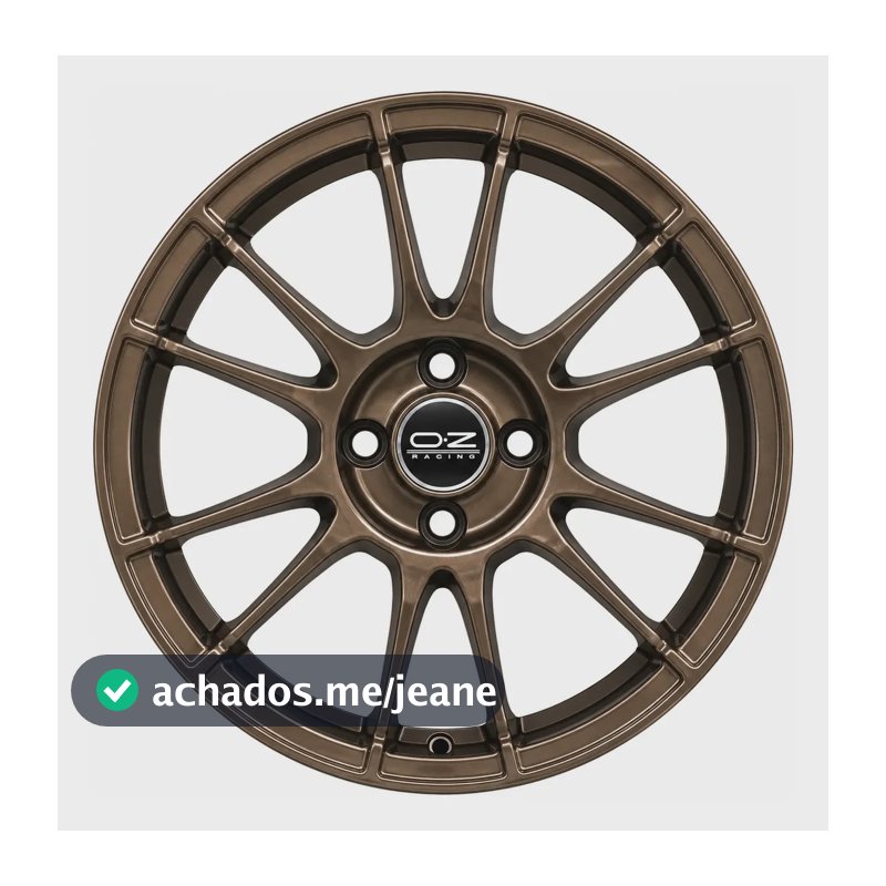 Rodas Oz Race Vw Gol Up Aro 15x6 4x100 Jogo  + Bicos S251 Bronze