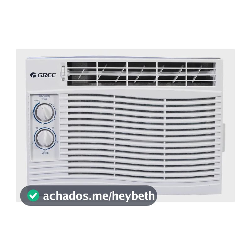 Ar Condicionado Janela Gree 7000 Btu/h Frio R32 Mecânico Gjc