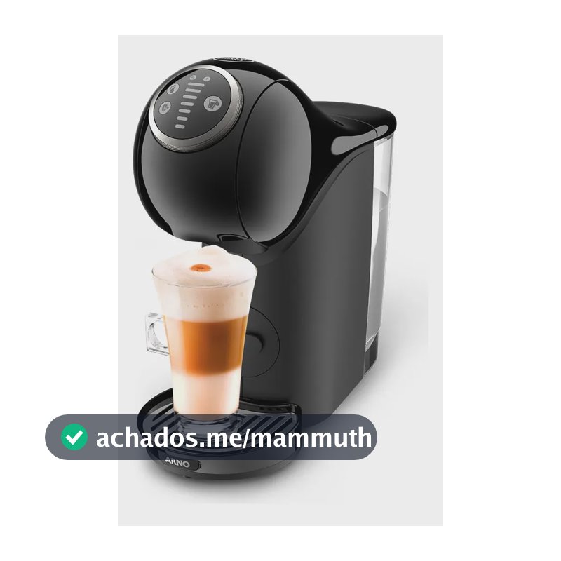 Cafeteira Nescafé Dolce Gusto Arno Genio S Plus Preta 110v