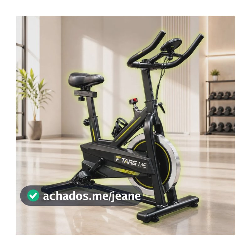 Bicicleta Spinning Ergométrica Academia Cardio Em Casa 6kg Preto E Verde Estacionária Exercício Pedalar Funcional Crossfit Emagrecimento Ideal Para Fortalecimento e Melhora na Postura