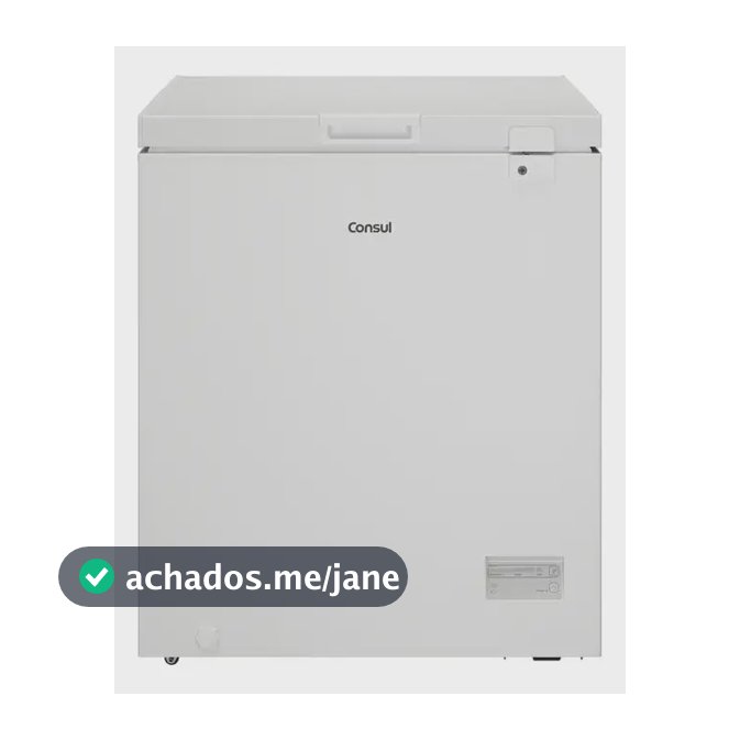Freezer Horizontal Consul 142l - Cha14ab Cor Branco