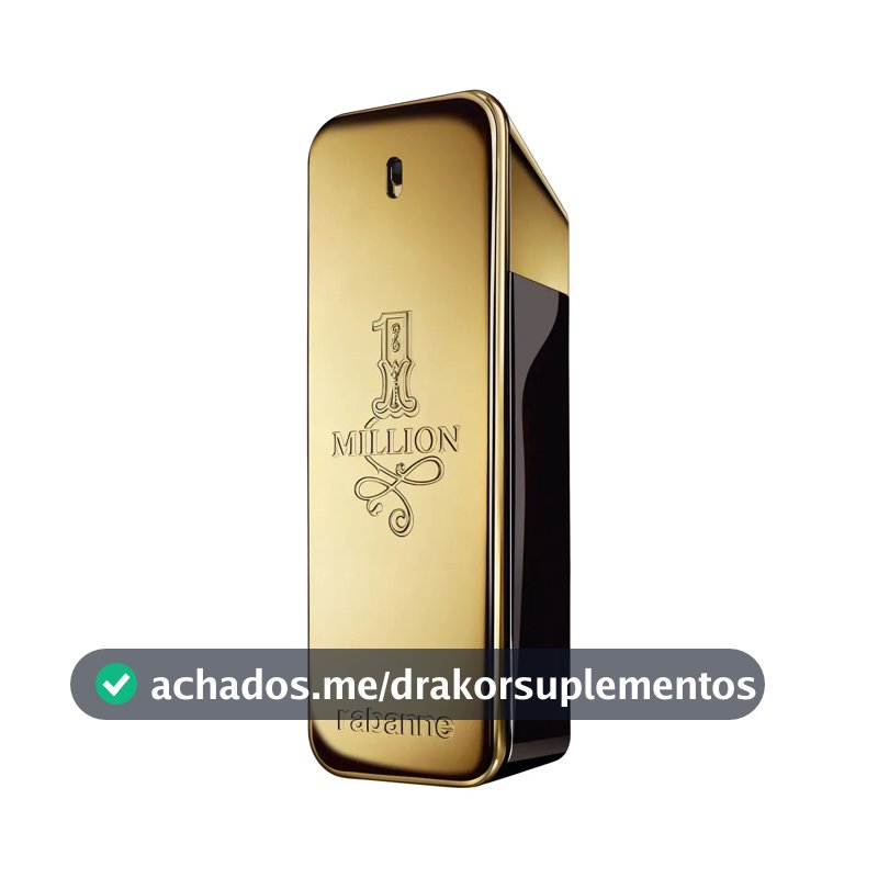 Perfume Rabanne 1 Million Eau de Toilette 200 ml masculino