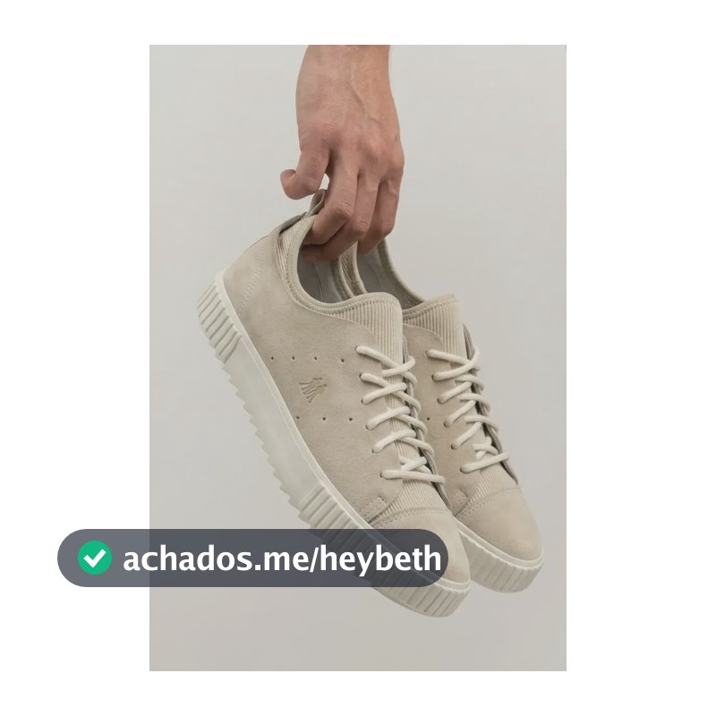 Tênis Masculino Polo Wear Camurça Casual Premium Off White Liso 40 Br