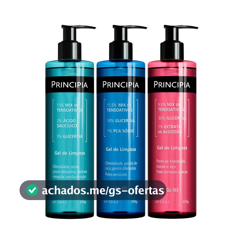 Principia Kit Trio Limpeza Facial Personalizada