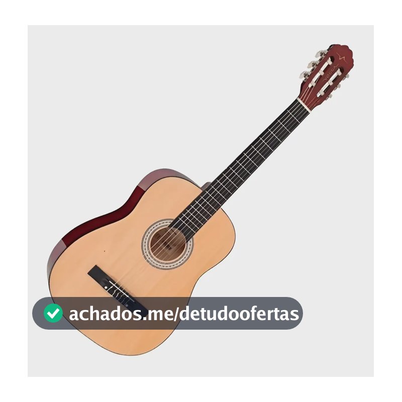 Violão Acústico Vogga Vca103n Nylon Clássico 38 Natural