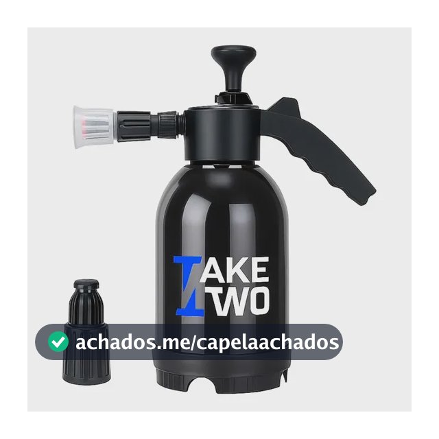 Pulverizador Manual 2 L Snow Foam Profissional Com 3 Bicos para Espuma Ativa
