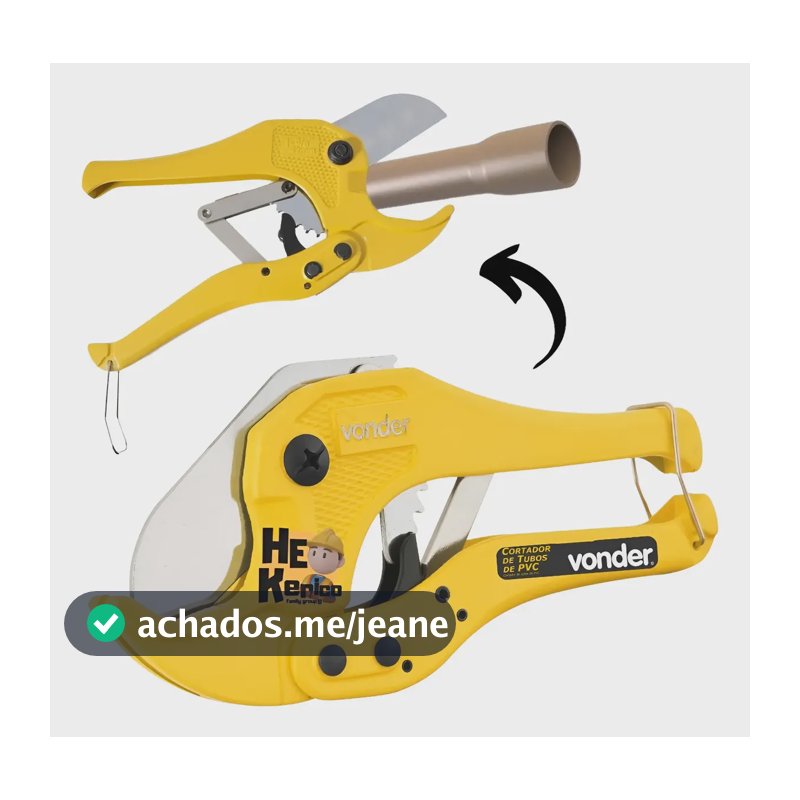 Cortador Tubo Pvc Cano Frio Mang Alicate Ferramenta Para Cob