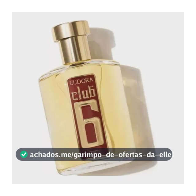 Colônia Club 6 Fever 95ml - Eudora