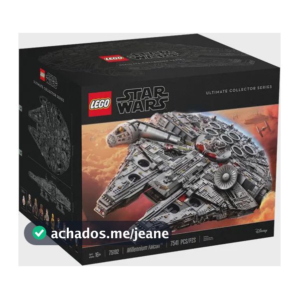 Imperdível! Lego 75192 Star Wars Ultimate Millennium Falcon