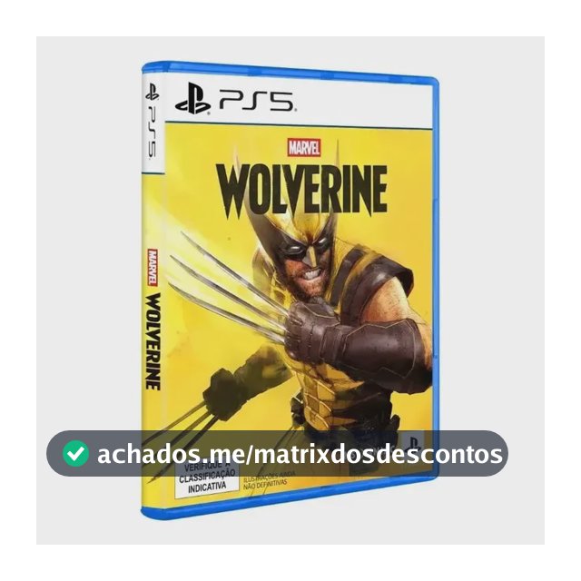 Jogo Sony Marvel's Wolverine Para Playstation 5