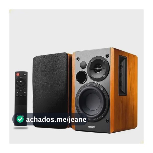 Monitor de Áudio Ativo Tomate MTS-2026 Bluetooth para Home Studio 100W