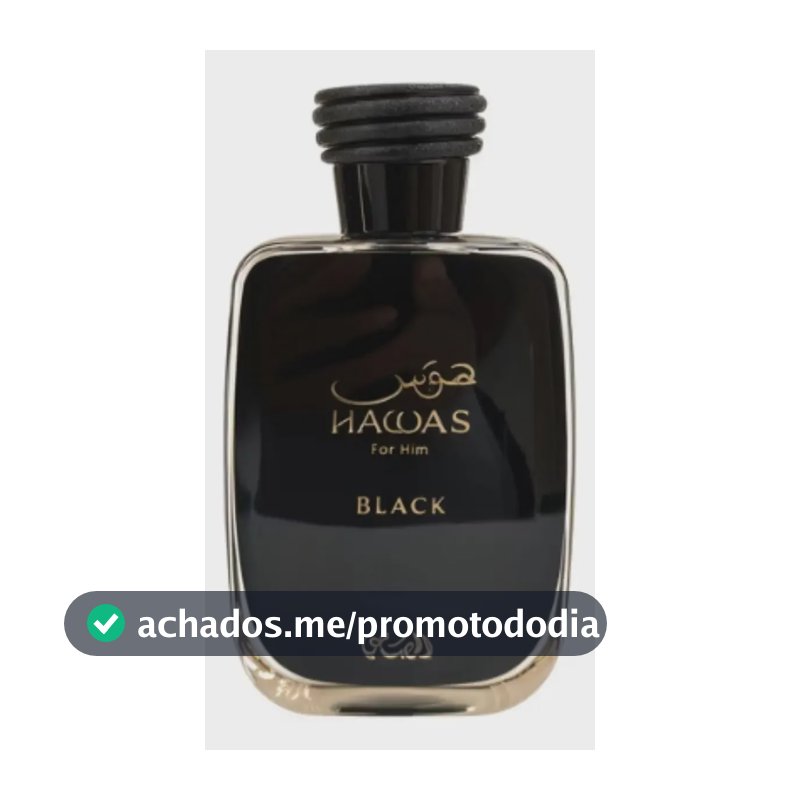 Perfume Árabe Hawas Black Rasasi Masculino 100ml Edp