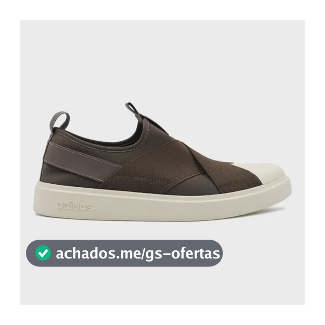 Tênis Feminino Streettalk Slip On adidas Marrom Liso 37 Br