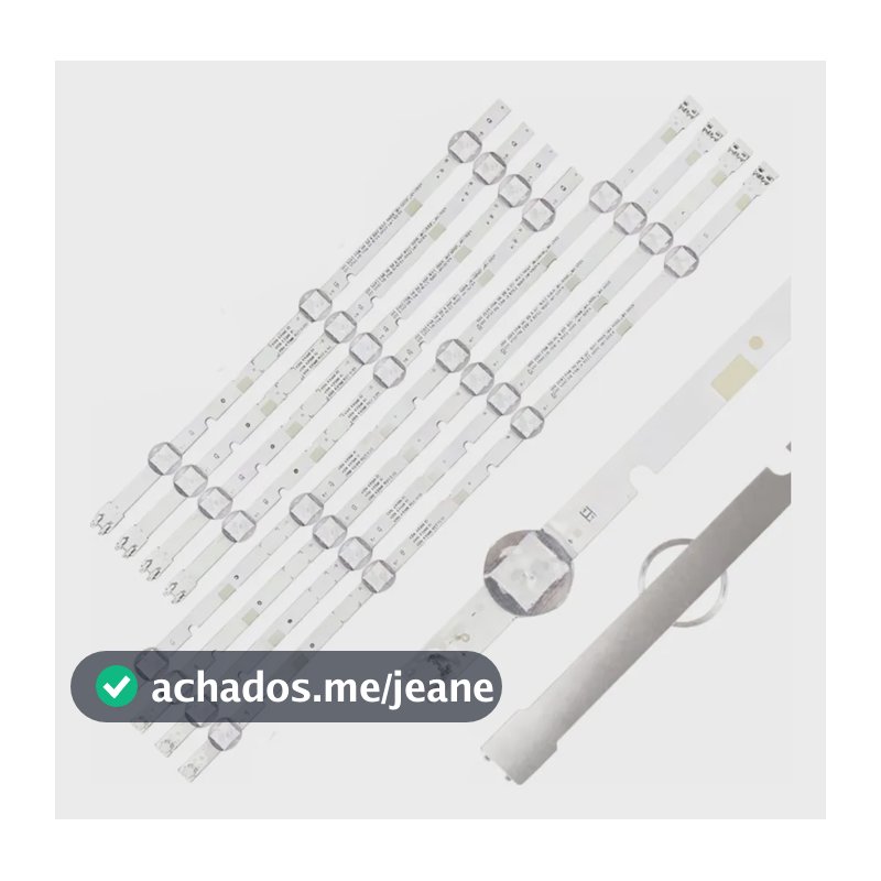 Kit Barras Led Compativel Tv Samsung Un43j5200ag Un43j5290ag