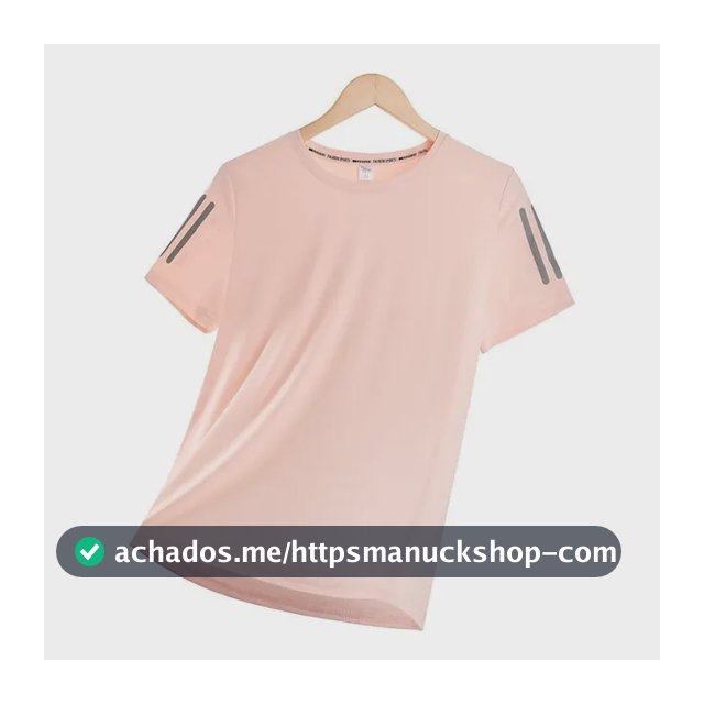 Camiseta Básica  Exercícios De Verão Feminina Seda Gelada