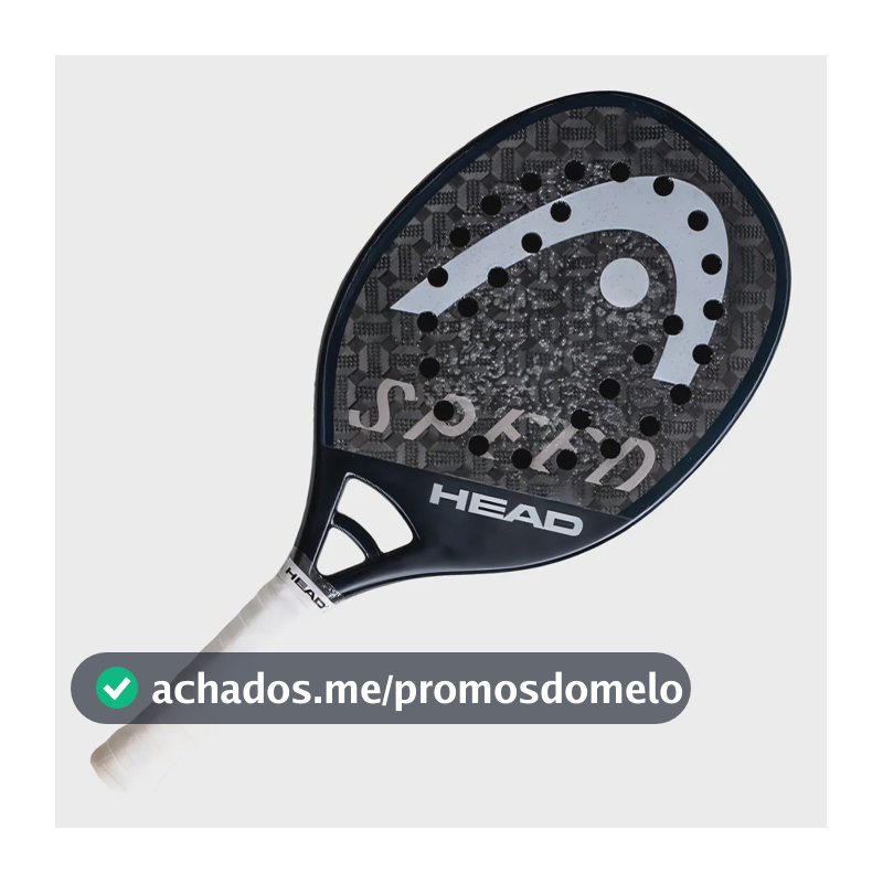 Raquete De Beach Tennis Head Speed 2025 cor preta