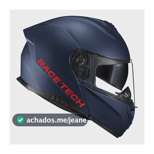 Capacete Race Tech Signal Monocolor Azul Fosco Azul Monocolor Fosco 59/60