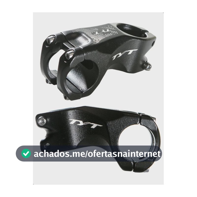Mesa Avanço Bike Mtb Speed Negativa -17º 31.8mm Tamanhos Preto 6 Cm