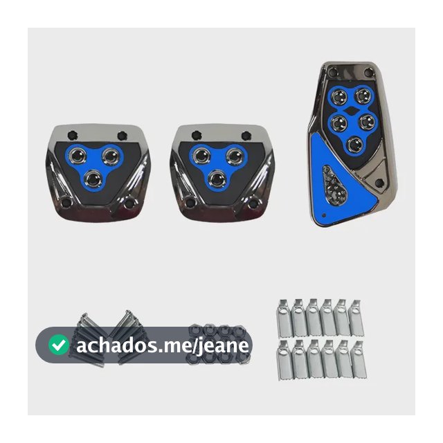 Pedaleira Esportiva Automotiva Carros Manual Sport Tuning