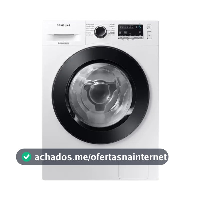 Lava E Seca Samsung Wd11m Com Digital Inverter Branca 11kg Cor Branco