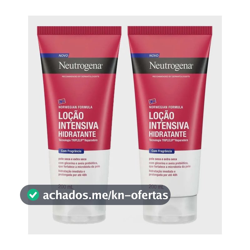 Neutrogena Norwegian Intensivo Kit Com 2 Hidratantes Com Fra