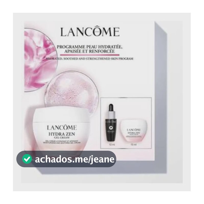Kit Lancôme Hydrazen Sérum facial Creme Diurno Creme Noturno
