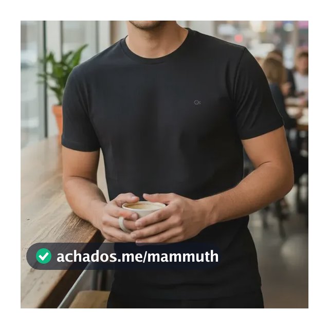 Camiseta Masculina Básica Slim Algodão - Várias Cores Ogochi