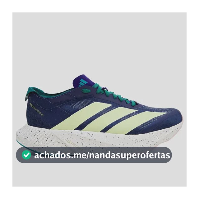 Tênis Masculino Adizero Drive Rc adidas Azul Liso 41 Br