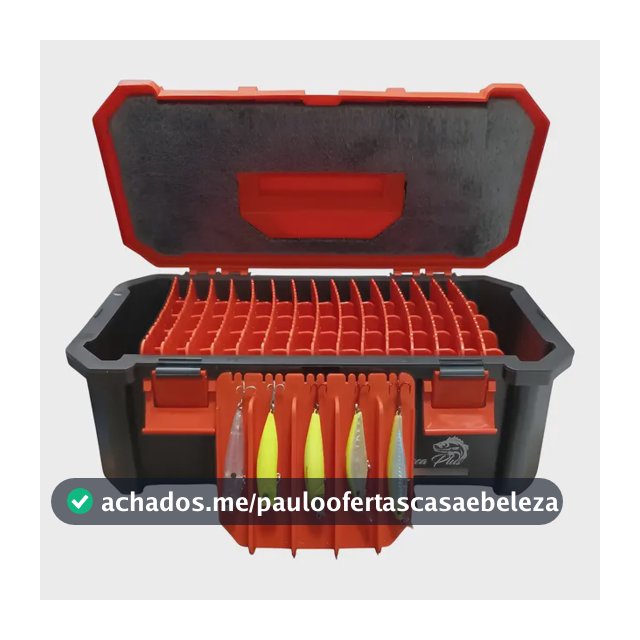 Caixa De Pesca Maleta Estojo Organizador Iscas Artificiais